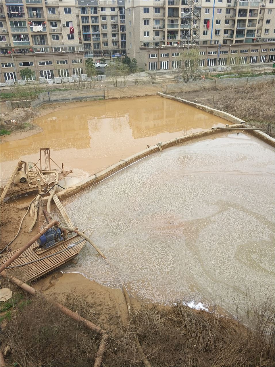 巴林左沉淀池淤泥清理-厂区废水池淤泥清淤
